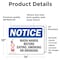Signmission Safety Culture Sign, 14 in Width, Vinyl Decal, Rectangle OS-2PACK-NS-D-1014-L-16856 - alternate 2